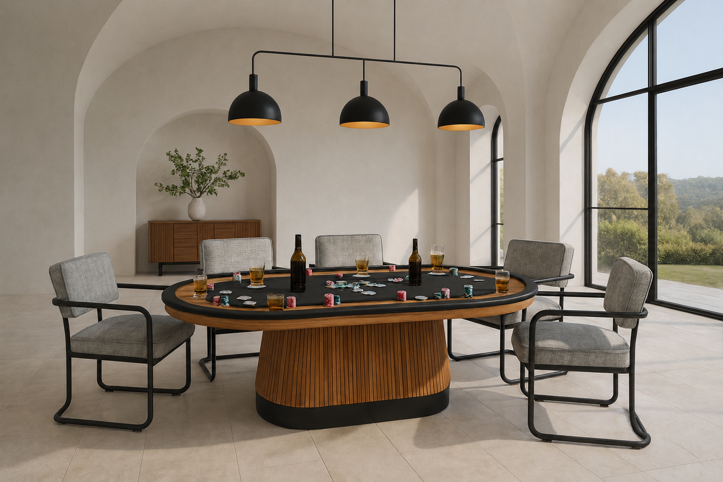 Prohibition Texas Hold'em Poker Table