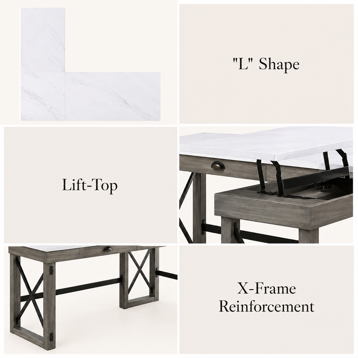 Talmar Writing Desk with Lift Top