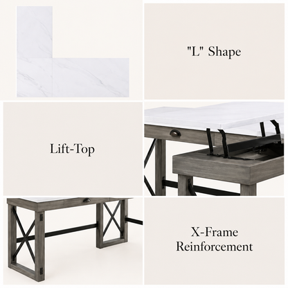 Talmar Writing Desk with Lift Top