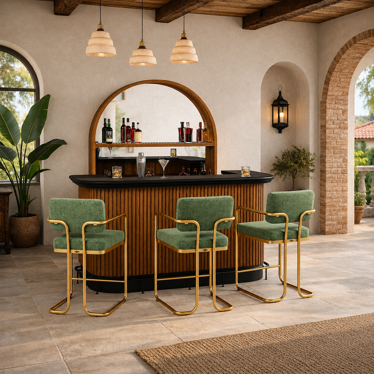Prohibition 84" Cocktail Bar