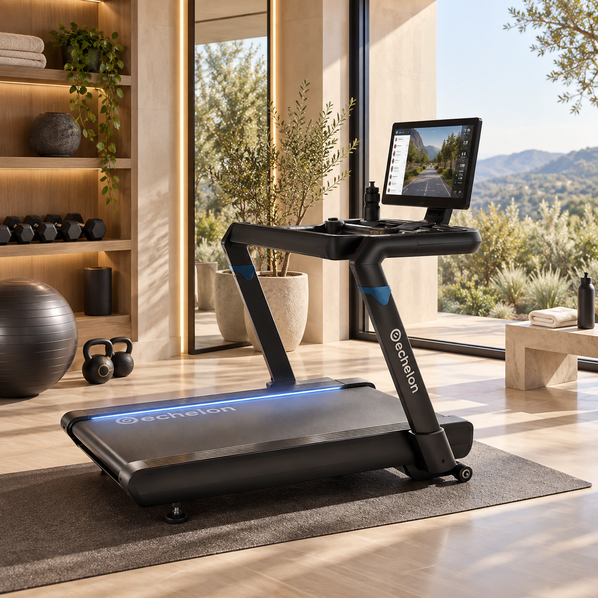 Echelon Stride-8s™ Commercial Smart Treadmill