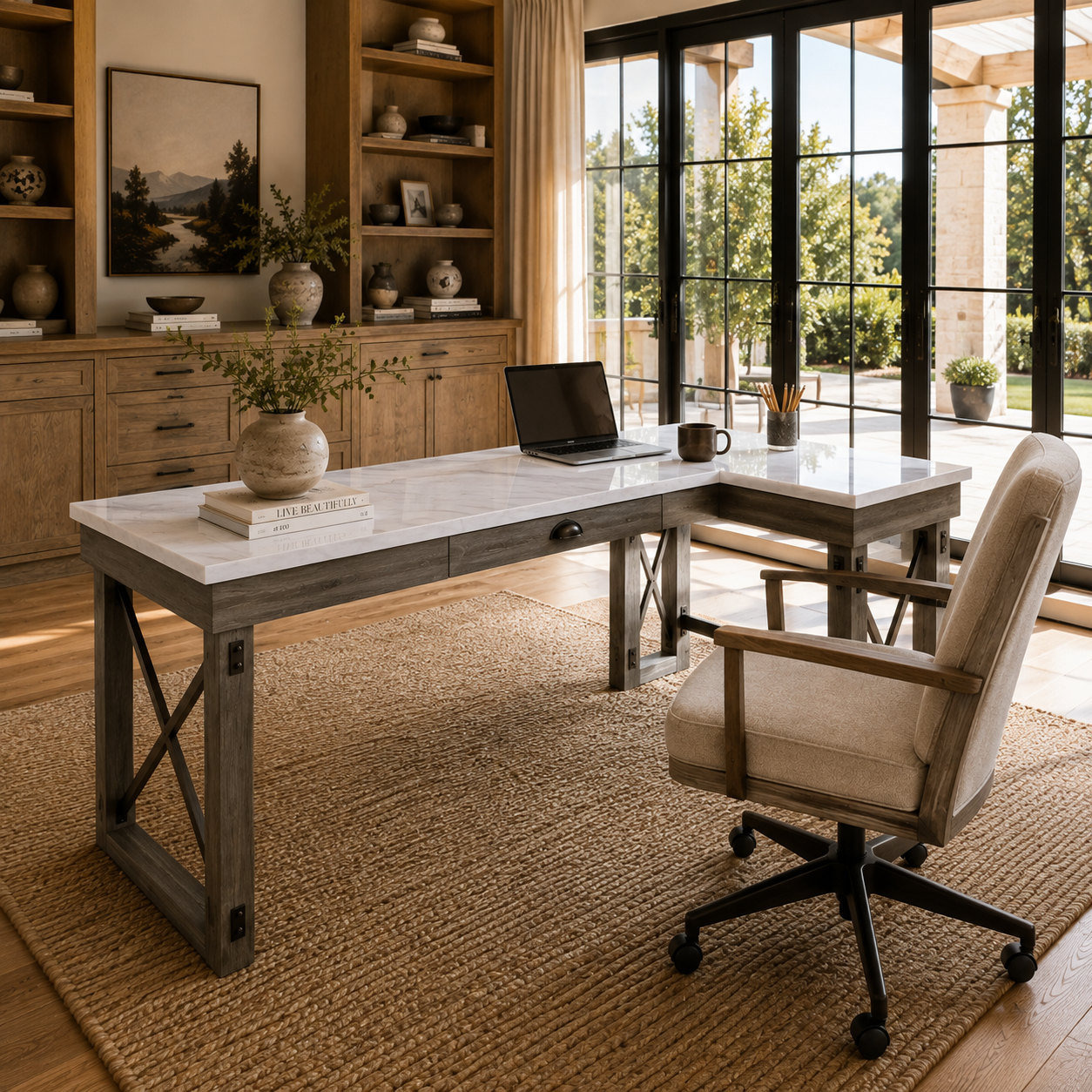 Talmar Writing Desk with Lift Top