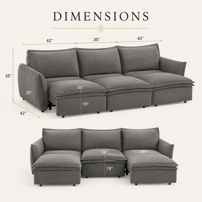 Eaden Power Sleeper Sofa