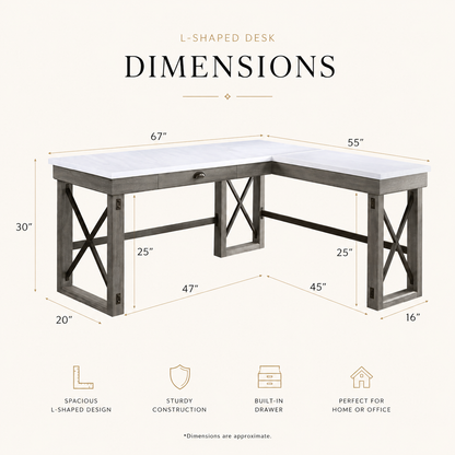 Talmar Writing Desk with Lift Top