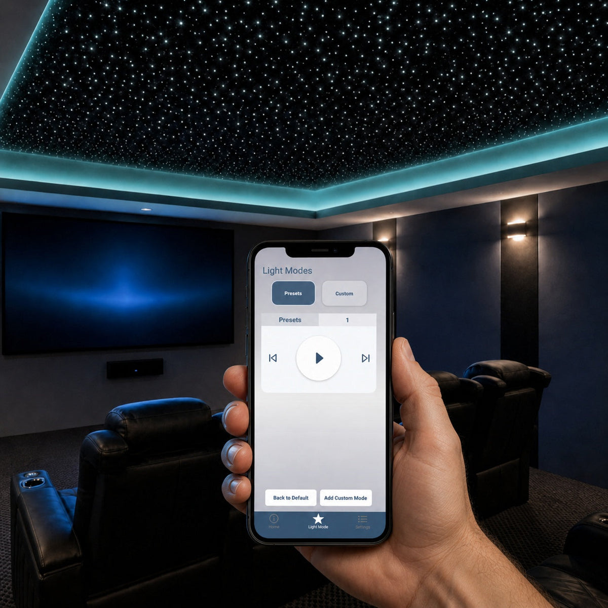 StarBright Fiber Optic Starlight Ceiling Kit | Complete Room Package