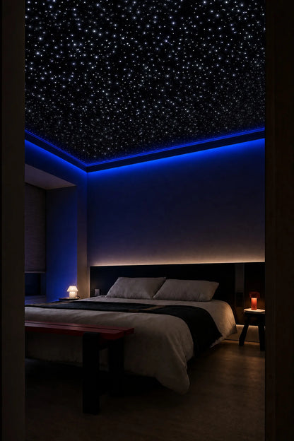 StarBright Fiber Optic Starlight Ceiling Kit | Complete Room Package